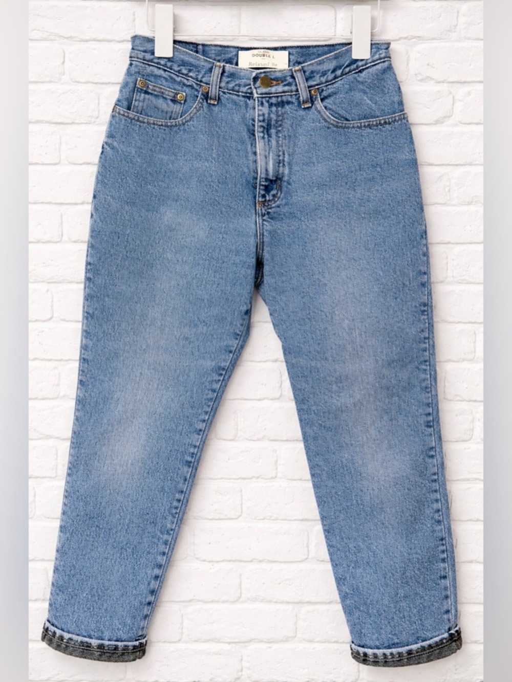 Vintage L.L. Bean forest themed Flannel Lined  Relaxed Fit jean